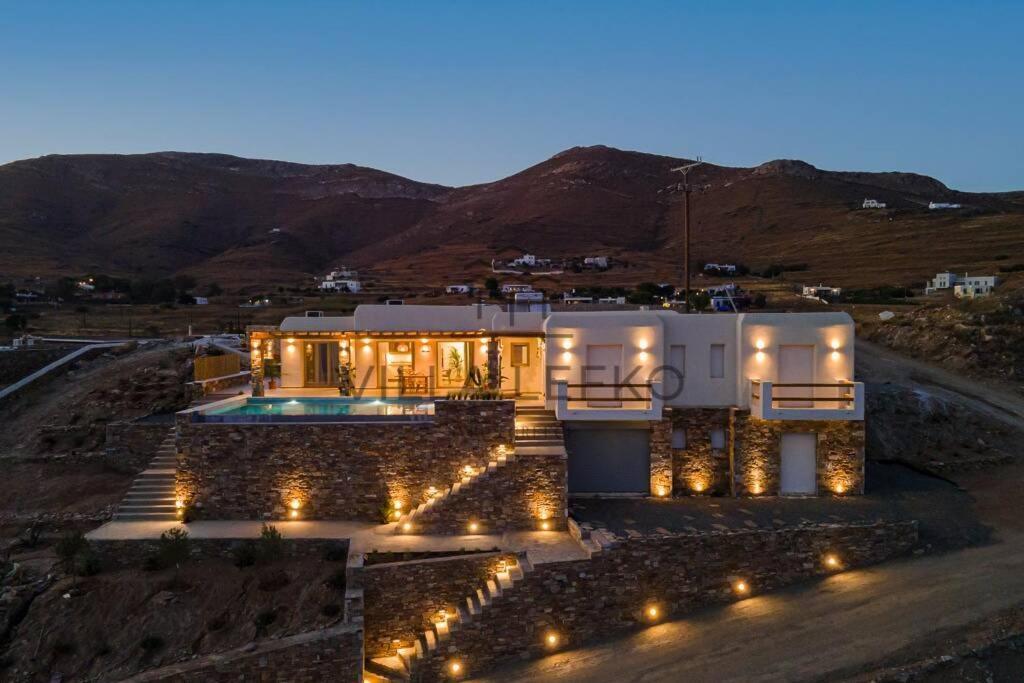 Villa Lefko Megas Gialos - Nites Exterior photo