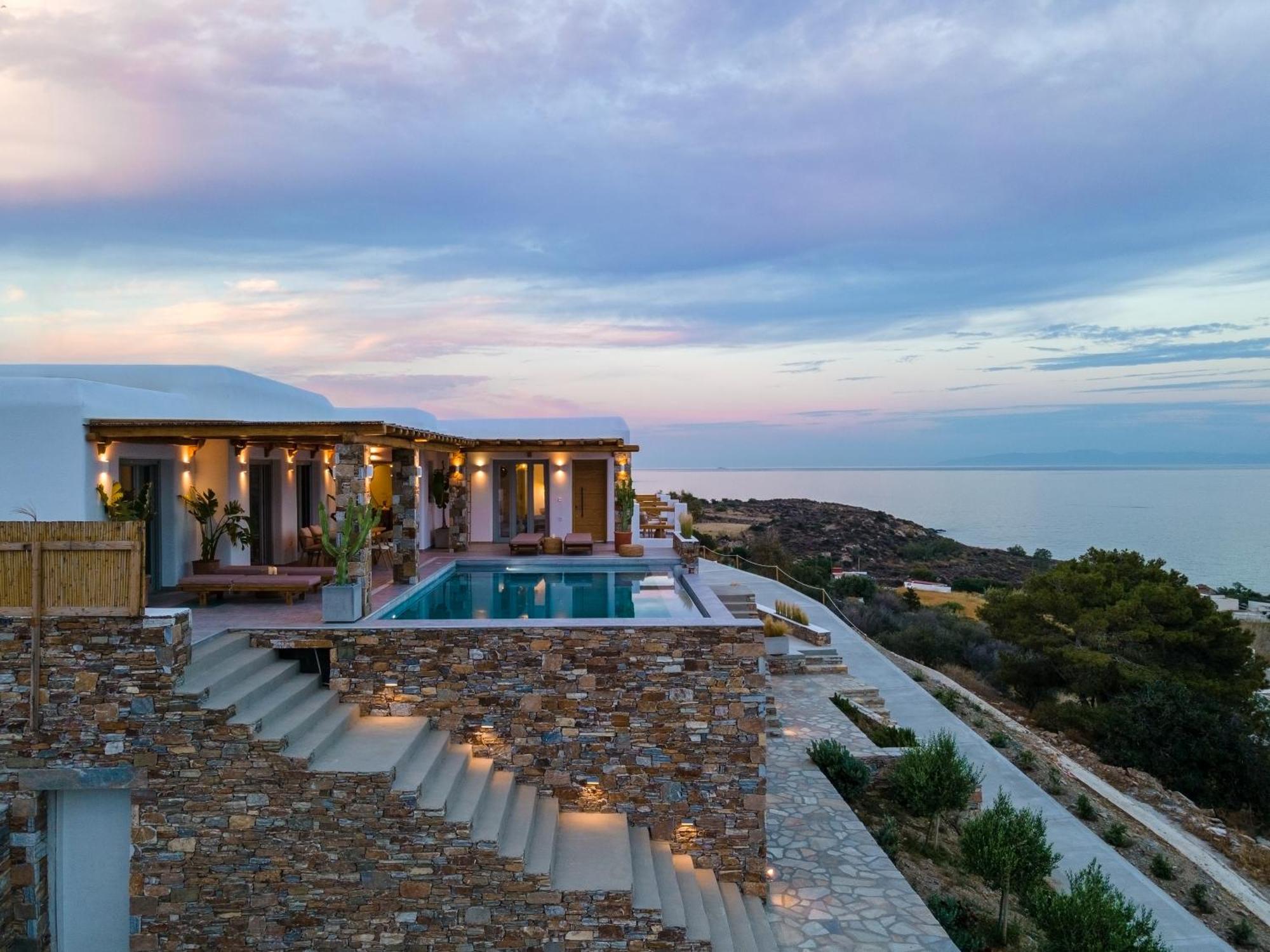 Villa Lefko Megas Gialos - Nites Exterior photo